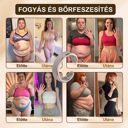 Resupe® Fogyókúrás Anyagcsere Mágneses Terápiás Gyűrű: Hárommagos Anyagcsere Aktiválás — Mindössze 30 perc naponta a Fogyás és a Nyirokkeringés támogatására — Plusz ízületi enyhülés, jobb alvás és mentális tisztaság.