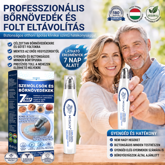 💙Hivatalos Márkabolt | 🚢 Hiskin® 7 napos Szemölcseltávolító Roll-on Ápoló Folyadék (Fájdalommentes rollerball technológia, hegek nélkül) 🐬