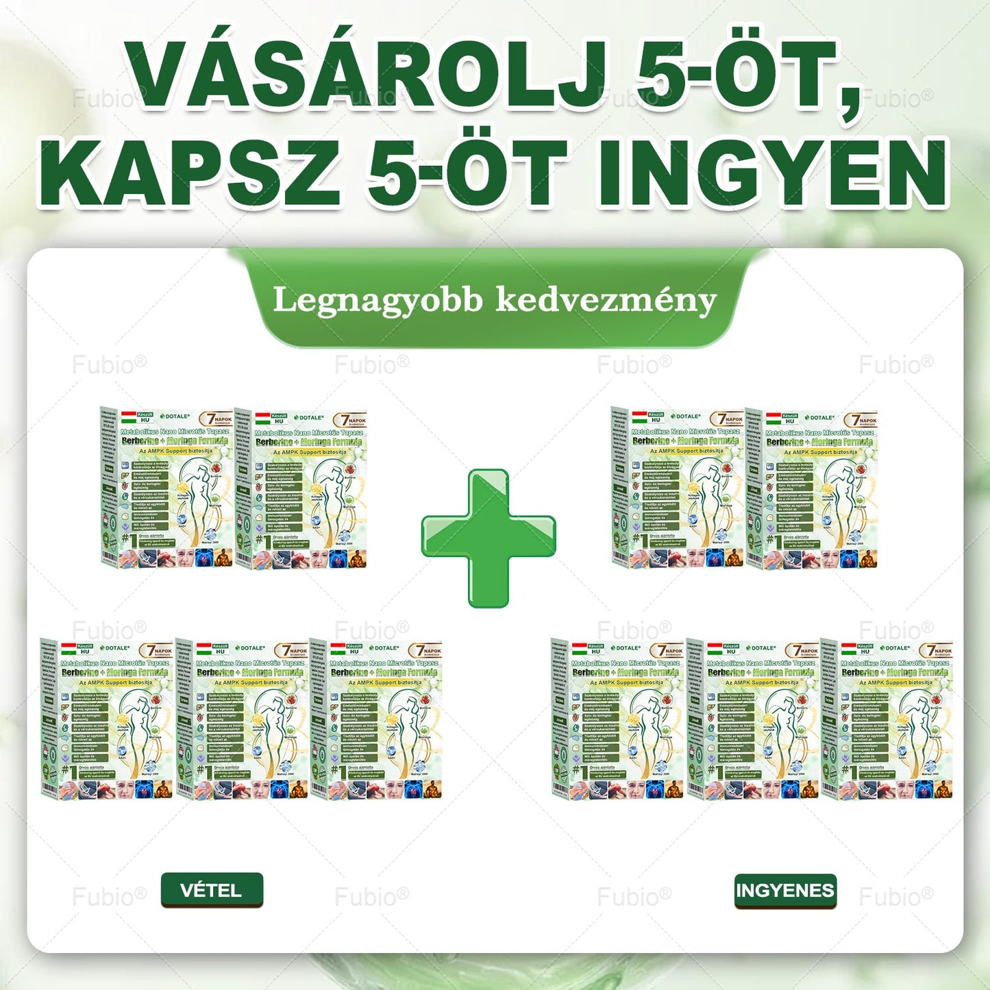 Gratulálunk! Ön a mai nap 500. vásárlónk, ezért különleges ajánlatban részesül: a második terméket 30% kedvezménnyel kaphatja meg! 🎉 𝑫𝑶𝑻𝑨𝑳𝑬®