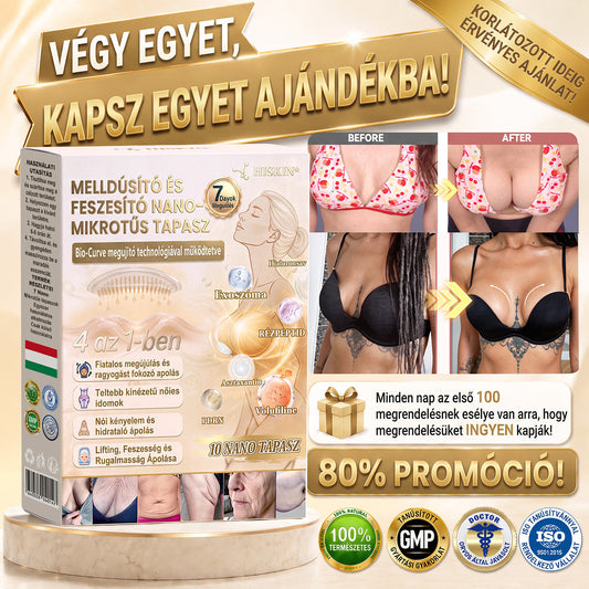 Gratulálunk! Ön a mai nap 500. vásárlónk, ezért különleges ajánlatban részesül: a második terméket 30% kedvezménnyel kaphatja meg! 🎉HISKIN®