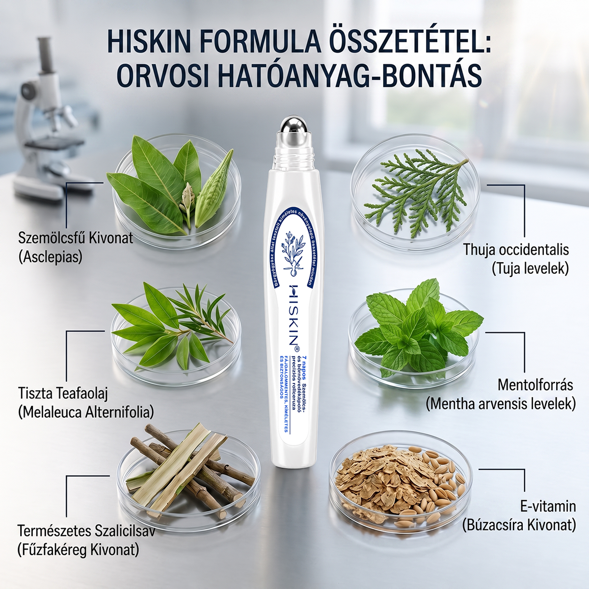 💙Hivatalos Márkabolt | 🚢 Hiskin® 7 napos Szemölcseltávolító Roll-on Ápoló Folyadék (Fájdalommentes rollerball technológia, hegek nélkül) 🐬