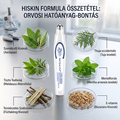 💙Hivatalos Márkabolt | 🚢 Hiskin® 7 napos Szemölcseltávolító Roll-on Ápoló Folyadék (Fájdalommentes rollerball technológia, hegek nélkül) 🐬